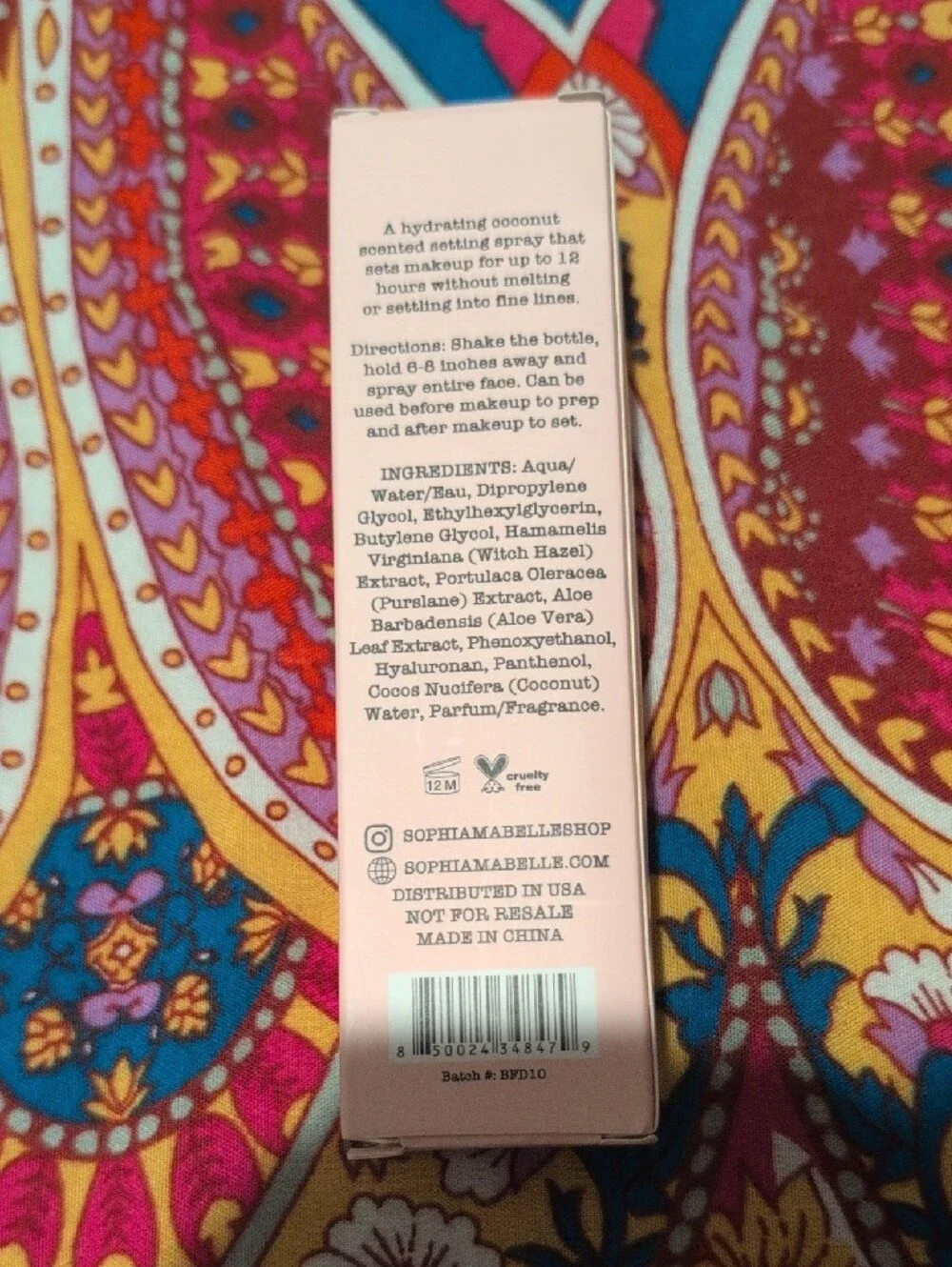 Set + Prep Setting Spray
